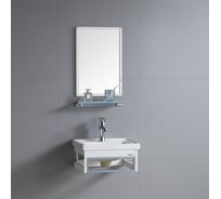 Тумба с раковиной RIVER LAURA 405 BU голубой 10000003944