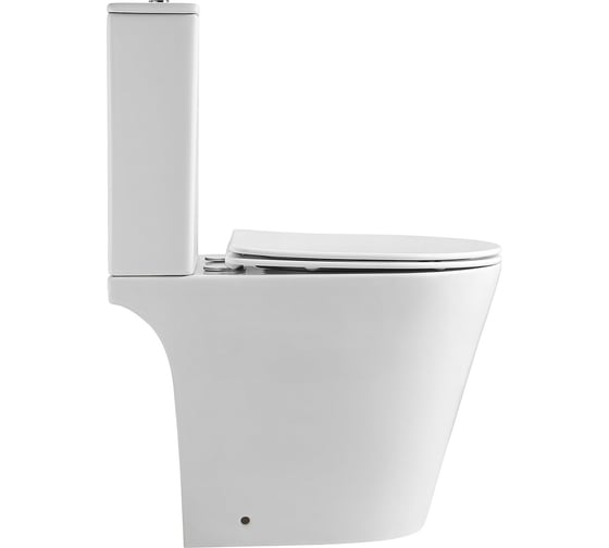 Компакт Alcora Lilly Tornado 4/6 безободковый с легкосъемный сиденьем, дюропласт, микролифт 90991413