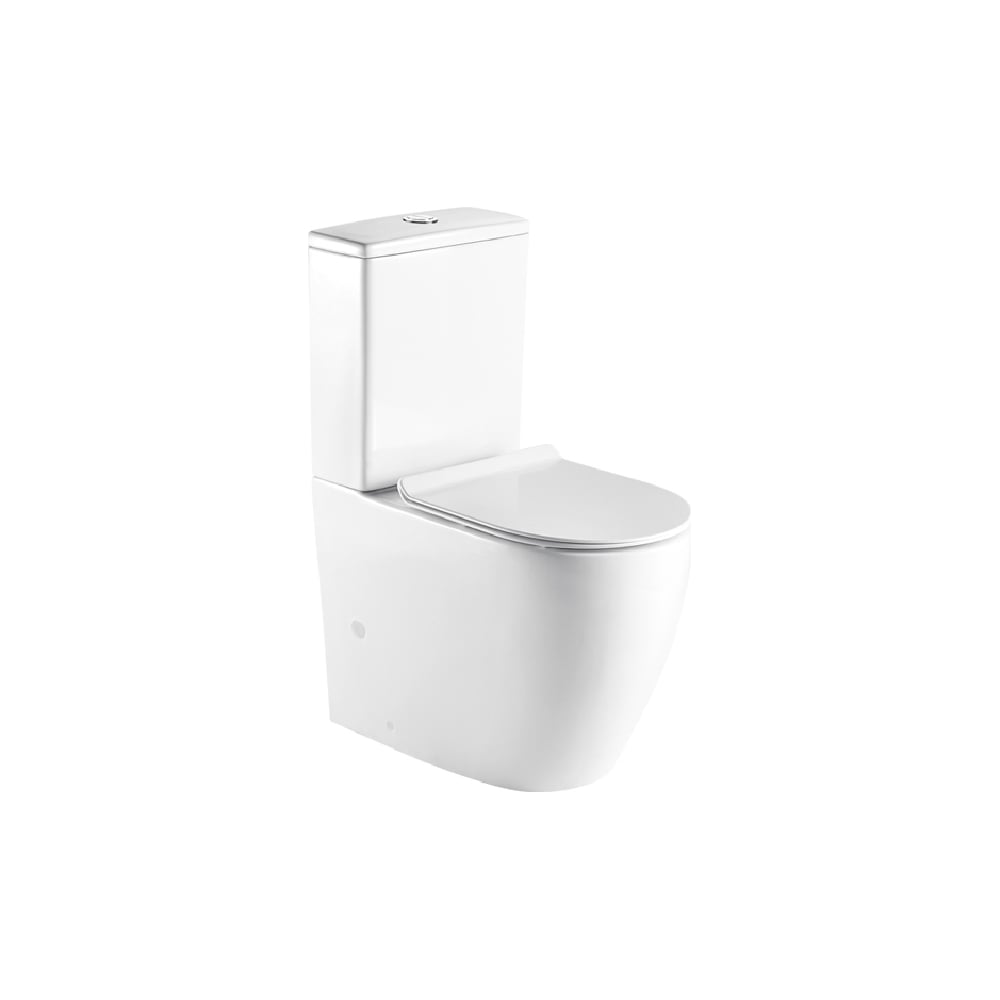 Напольный безободковый унитаз Azario с бачком и сиденьем микролифт AZ ...