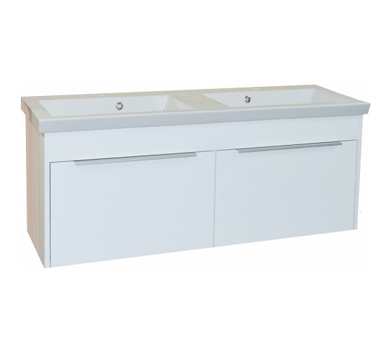 Комплект: Тумба Azario SICILIA 120 1200x495x440, с раковиной ISIK 120 4120KL CS00061147 61147