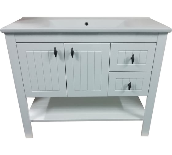 Комплект: Тумба Azario BRISTON 100 1000x840x455, с раковиной Atria 100 9100KL 58283