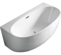 Акриловая ванна Azario CAMBRIDGE пристенная, с сифоном, 1800x880x580 мм CAM18090 68279