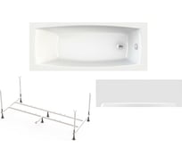 Ванна Alcora Rest 150x70 с каркасом, с экраном 85601