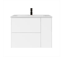 Комплект Sanstar подвесная тумба Boston 80, мебельный умывальник Эйфория 80 270.1-1.5.1.К