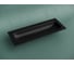 Раковина накладная мебельная Ceramicanova Grace прямоугольная 1210x457x137 с тремя отверстиями под смеситель цвет черный матовый CN7024MB 2
