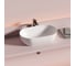 Раковина накладная Ceramicanova Twist овальной формы 500x300x140 белый CN12001 3