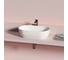 Раковина накладная Ceramicanova Twist овальной формы 500x300x140 белый CN12001 4