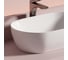 Раковина накладная Ceramicanova Twist овальной формы 500x300x140 белый CN12001 6