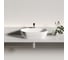 Раковина накладная Ceramicanova Twist овальной формы 500x300x140 белый матовый CN12001MW 4
