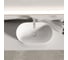 Раковина накладная Ceramicanova Twist овальной формы 500x300x140 белый матовый CN12001MW 6