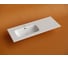 Раковина накладная мебельная Ceramicanova Element с отверстием под смеситель чаша слева 1210x465x180 мм цвет белый CN7006L 3