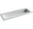Раковина накладная мебельная Ceramicanova Grace прямоугольная 1210x457x137 с тремя отверстиями под смеситель цвет белый CN7024 1
