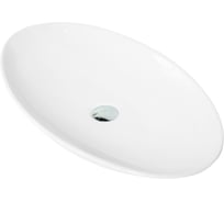 Раковина керамическая накладная Art&Max белый глянец, 690x420x115 мм AM5273-W