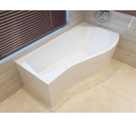 Асимметричная ванна Alex Baitler ORTA L 150x90