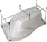 Асимметричная ванна Alex Baitler ORTA R 170x92 4
