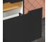 Тумба+раковина Vitra Sento 100см, 2 ящика, LED, матовый антрацит 60838 8