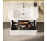 Тумба+раковина Vitra Sento 80см, 2 ящика, LED, матовый белый 60824 5