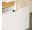 Тумба+раковина Vitra Sento 80см, 2 ящика, LED, матовый белый 60824 7