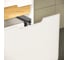 Тумба+раковина Vitra Sento 65см, 2 ящика, LED, белый 60822 7