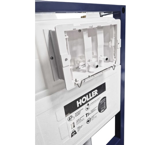 Инсталляция скрытого монтажа HOLLER MQ100 545х96х1095мм, 3/6л, для подвесного унитаза, универсал, без клавиши смыва 320316