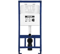Инсталляция скрытого монтажа HOLLER MQ102 525х96х1160мм, 3/6л, для подвесного унитаза, универсал, без клавиши смыва 320317