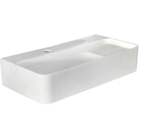 Раковина подвесная HOLLER K-6374 (600*310*130мм), белая (+ крепеж) 322541