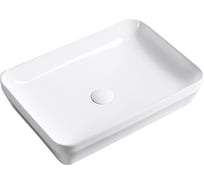 Раковина накладная HOLLER K-6348 (500*350*110мм), белая 328813