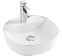 Раковина накладная HOLLER K-6242 (400*400*120мм), белая 328785