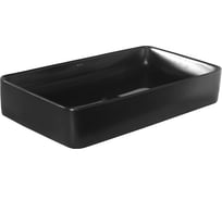 Раковина накладная HOLLER K-M6260-60B (610*345*110мм), черный матовый 322550