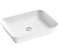 Раковина накладная HOLLER K-6345 (555*400*110мм), белая 328809