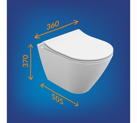 Комплект Cersanit CITY SMART CO DPL EO slim инсталляция LINK PRO кнопка ESTETICA пластик хром глянцевый 68269