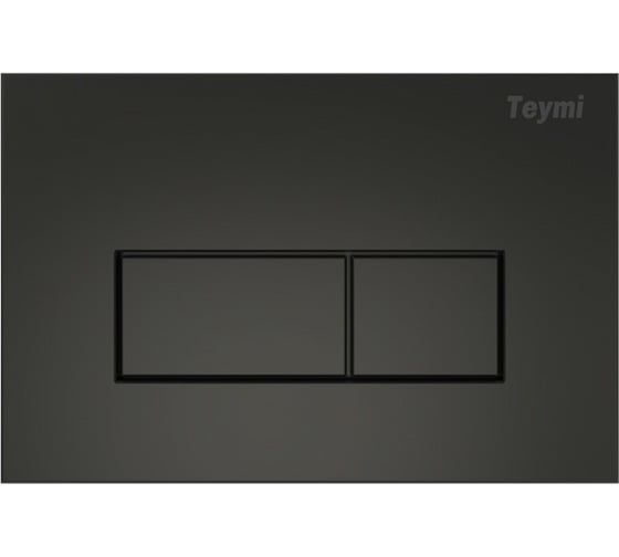 Инсталляция с унитазом Teymi комплект 5 в 1 унитаз подвесной безободковый торнадо Helmi Vortex кнопка черная F13599 ЦБ-00270880