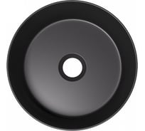 Раковина для ванной Teymi круглая накладная Lina D31 цвет черный матовый T50286 ЦБ-00270882