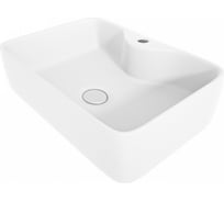 Раковина для ванной Teymi Helmi S накладная 48 цвет белый матовый T50296 ЦБ-00270827