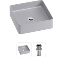 Набор Wellsee 2 в 1 FreeDom 2.0 накладная раковина 36x36 см 20214435R