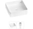Набор Wellsee 2 в 1 FreeDom 2.0 накладная раковина 30x30 см 20214346R 1