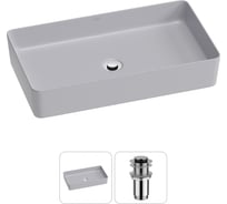 Набор Wellsee 2 в 1 FreeDom 2.0 накладная раковина 60x34 см 20214579R