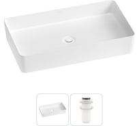 Набор Wellsee 2 в 1 FreeDom 2.0 накладная раковина 60x34 см 20214538R