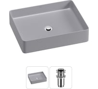 Набор Wellsee 2 в 1 FreeDom 2.0 накладная раковина 51x40 см 20214531R