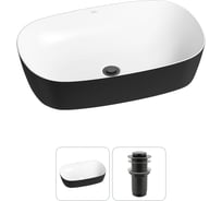 Набор Wellsee 2 в 1 Ground Breaking накладная раковина 61x39 см 20212378R