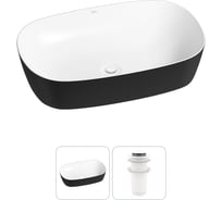 Набор Wellsee 2 в 1 Ground Breaking накладная раковина 61x39 см 20212379R
