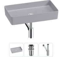 Набор Wellsee 3 в 1 FreeDom 2.0 накладная раковина 60x34 см 20214580R