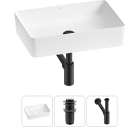 Набор Wellsee 3 в 1 FreeDom 2.0 накладная раковина 50x34 см 20214460R