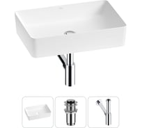 Набор Wellsee 3 в 1 FreeDom 2.0 накладная раковина 50x34 см 20214459R