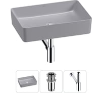 Набор Wellsee 3 в 1 FreeDom 2.0 накладная раковина 50x34 см 20214484R