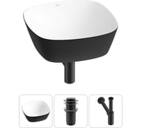 Набор Wellsee 3 в 1 Ground Breaking накладная раковина 40x40 см 20212177R