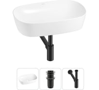 Набор Wellsee 3 в 1 Ground Breaking накладная раковина 61x39 см 20212354R