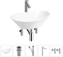 Набор Wellsee 5 в 1 Dulcet Tones накладная раковина 46x28 см 20212229R