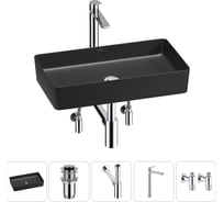 Набор Wellsee 5 в 1 FreeDom 2.0 накладная раковина 60x34 см 20214576R