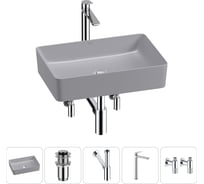 Набор Wellsee 5 в 1 FreeDom 2.0 накладная раковина 50x34 см 20214486R